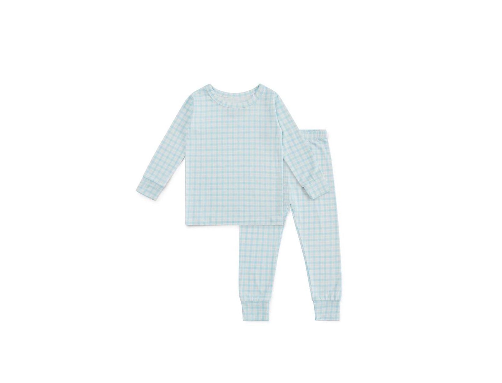 Motette Baby Boys Coastal Check Pajama Set