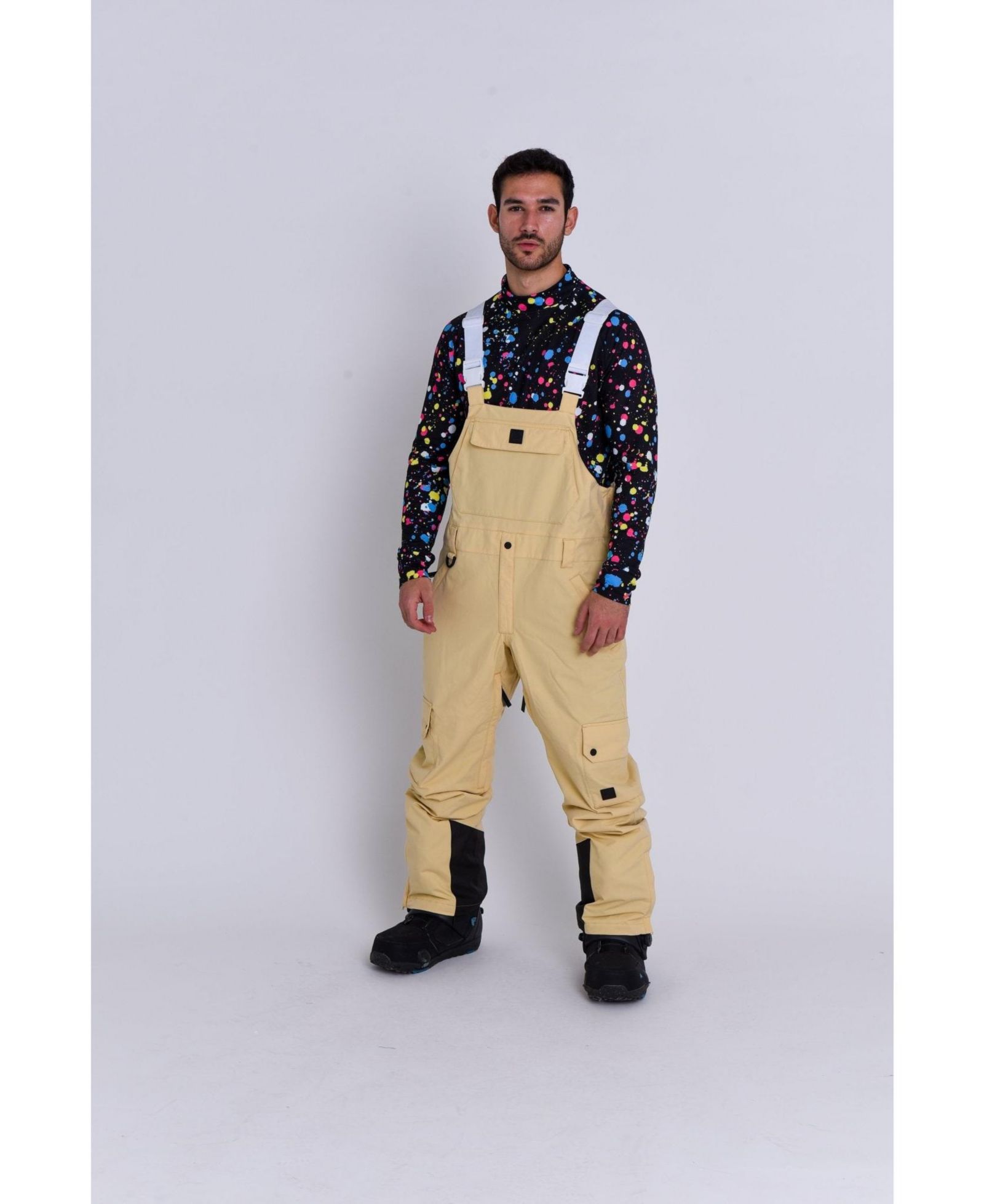 OOSC Clothing Men's Yeh Man Bib Pant - Desert Sand