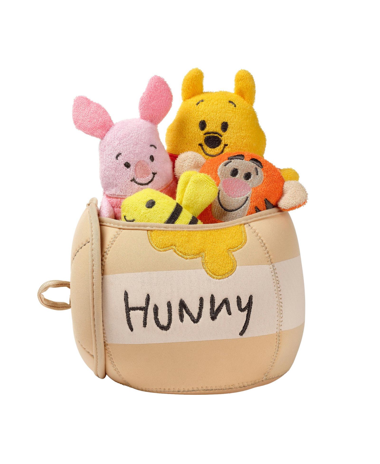 Lambs & Ivy Disney Baby Winnie the Pooh набор игрушек для ванны из махровой ткани и неопрена