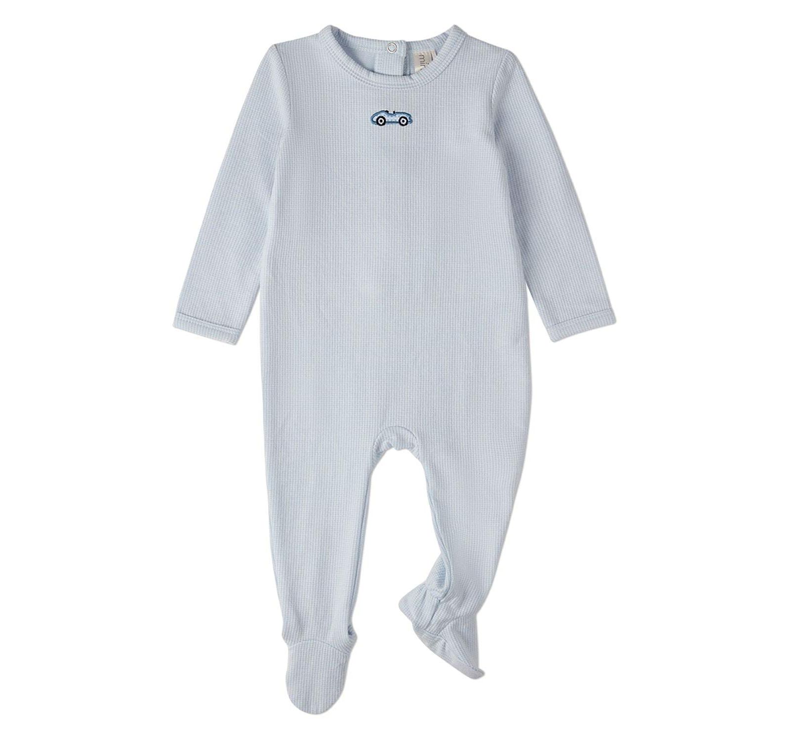 MeMoi Детский комбинезон Baby Boys Cotton-Blend Embroidered