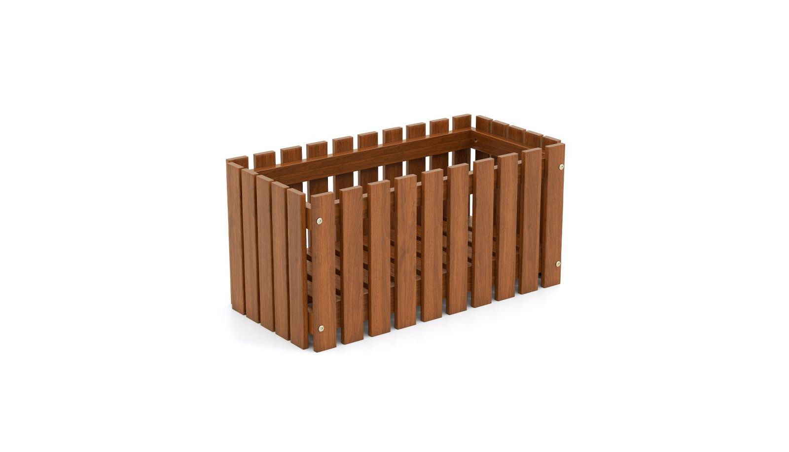 Деревянный ящик для выращивания растений Slickblue Wooden Raised Planter Box