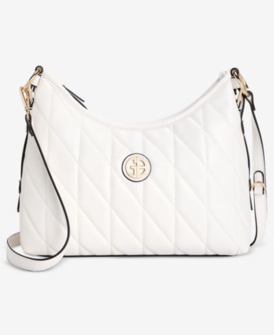 Giani Bernini Small Quilted Soft Shoulder Crossbody, Exclusively at Macy's