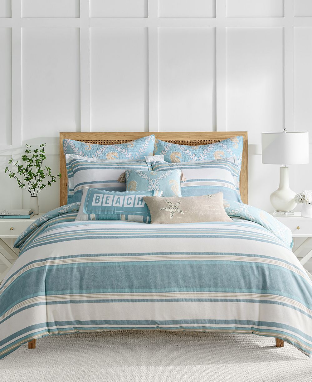 Комплект из 3 покрывал Levtex Home Kailua Reversible, Queen