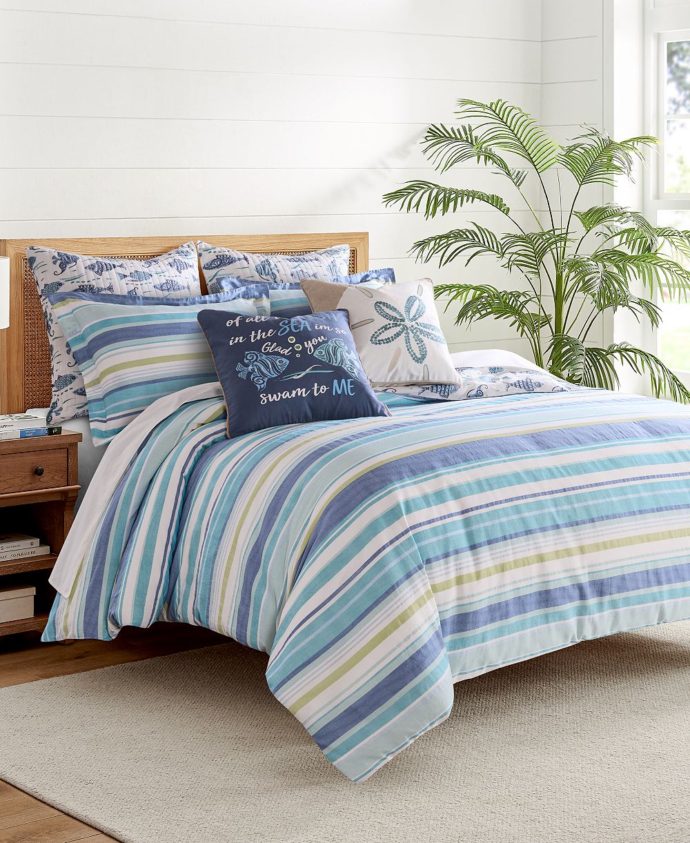 Комплект покрывал Levtex Home Laida Beach Reversible 3-Pc., Full/Queen