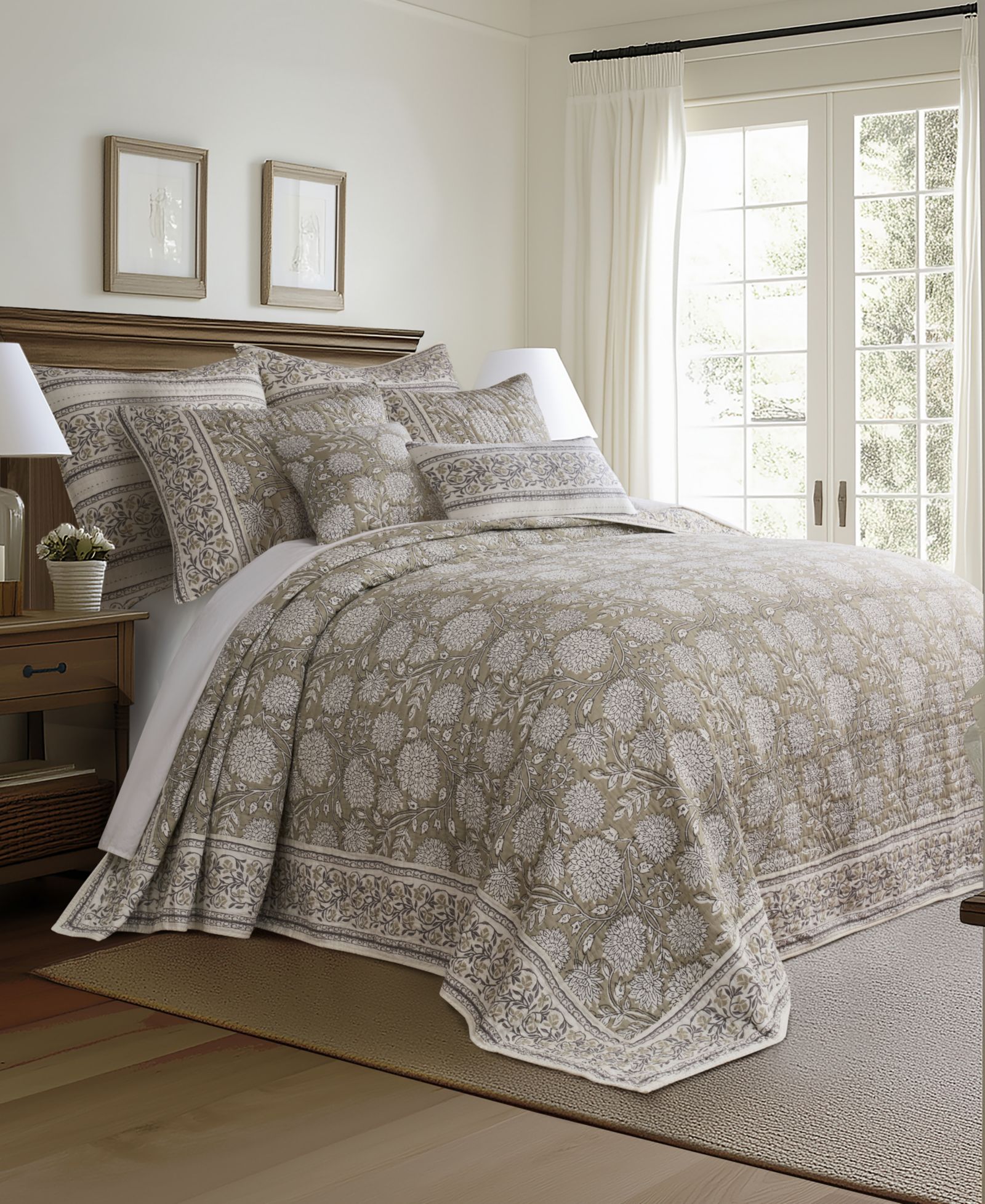 Levtex Home Adare Reversible 2-Piece Bedspread Set, Twin