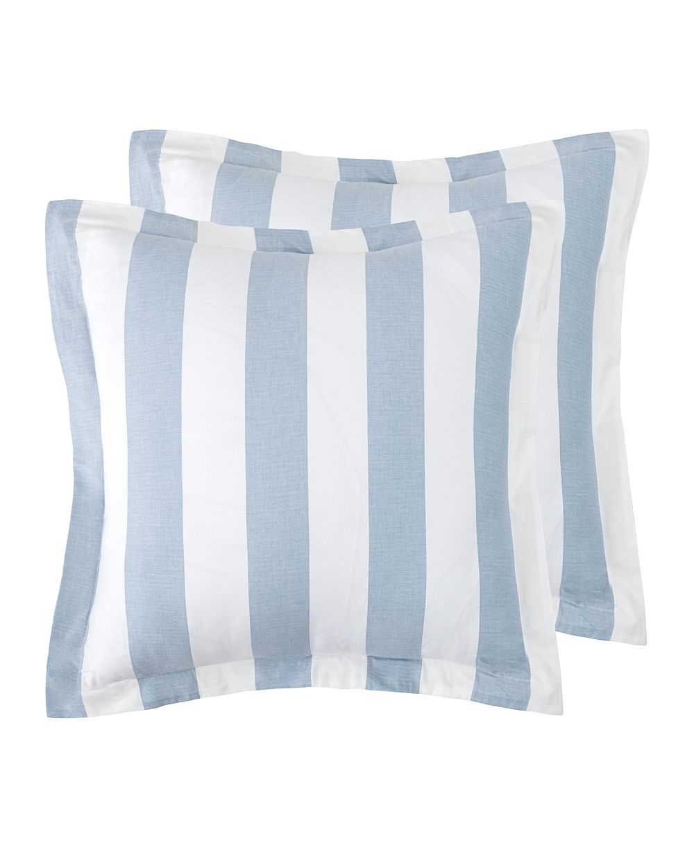 Levtex Home Cabana Woven Stripe 2-Pc. Sham Set, European