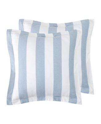 Levtex Home Cabana Woven Stripe 2-Pc. Sham Set, European