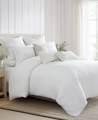 Levtex Home Matelasse Textured Cotton 3-Pc. Duvet Cover Set, Queen