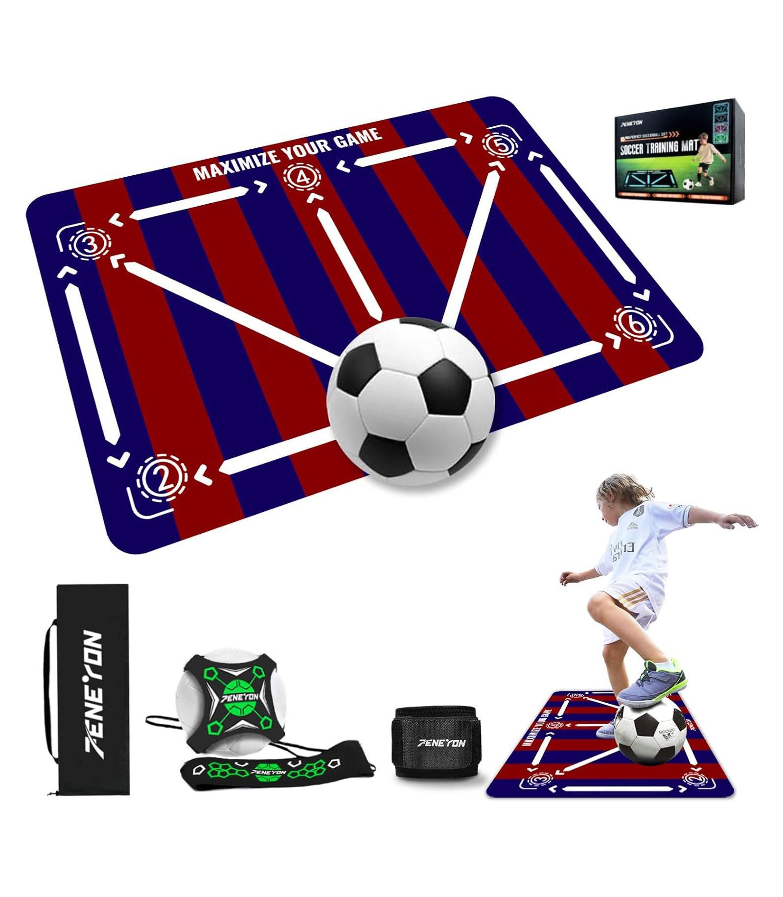 Коврик для тренировок peneyon Adjustable Soccer Training Mat