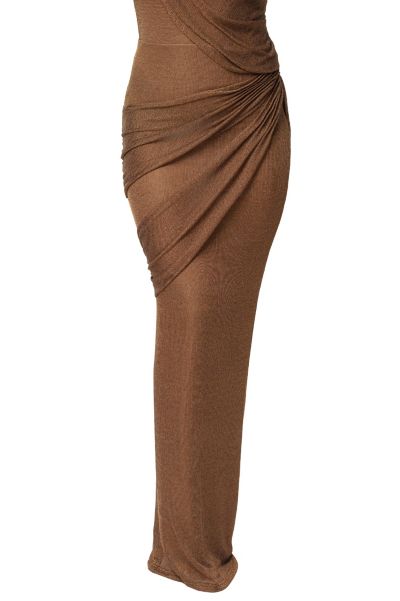 JLUXLABEL Женская макси-юбка Opulent Metallic
