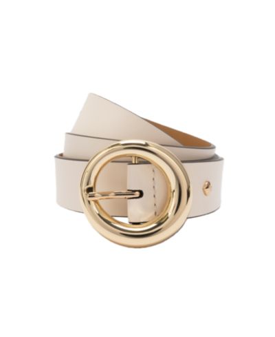 kate spade new york Women's Round Molten Buckle Belt