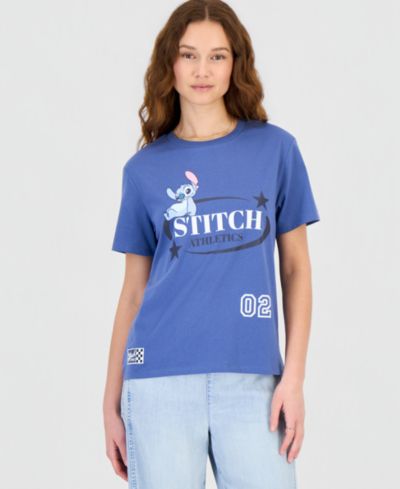 Футболка Disney Juniors' Stitch Athletics Graphic Print