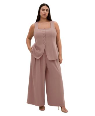 CITY CHIC Women's Abbie Wide Leg Pant