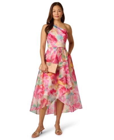 Платье Adrianna Papell Petite Printed High-Low