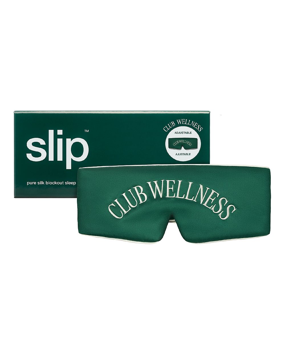 Шелковая маска для сна Slip Club Wellness Pure Silk Blockout
