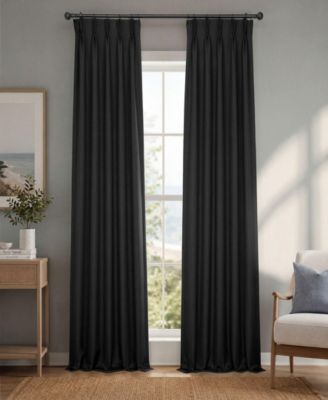 Half Price Шторы French Pleat, Текстурированная ткань Faux Linen, затемняющие