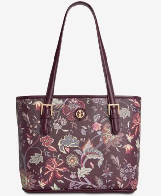 Giani Bernini Floral Tulip Tote, Macy's Exclusive