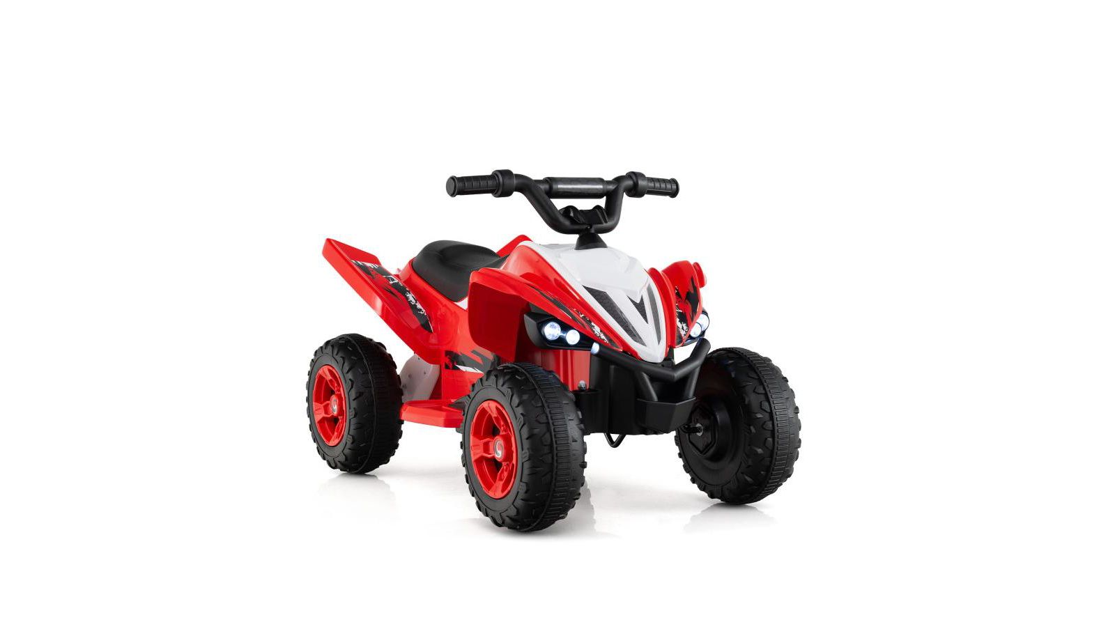 Slickblue 12V Kids Ride-On ATV 4-Wheeler with LED Lights, Ages 3+
