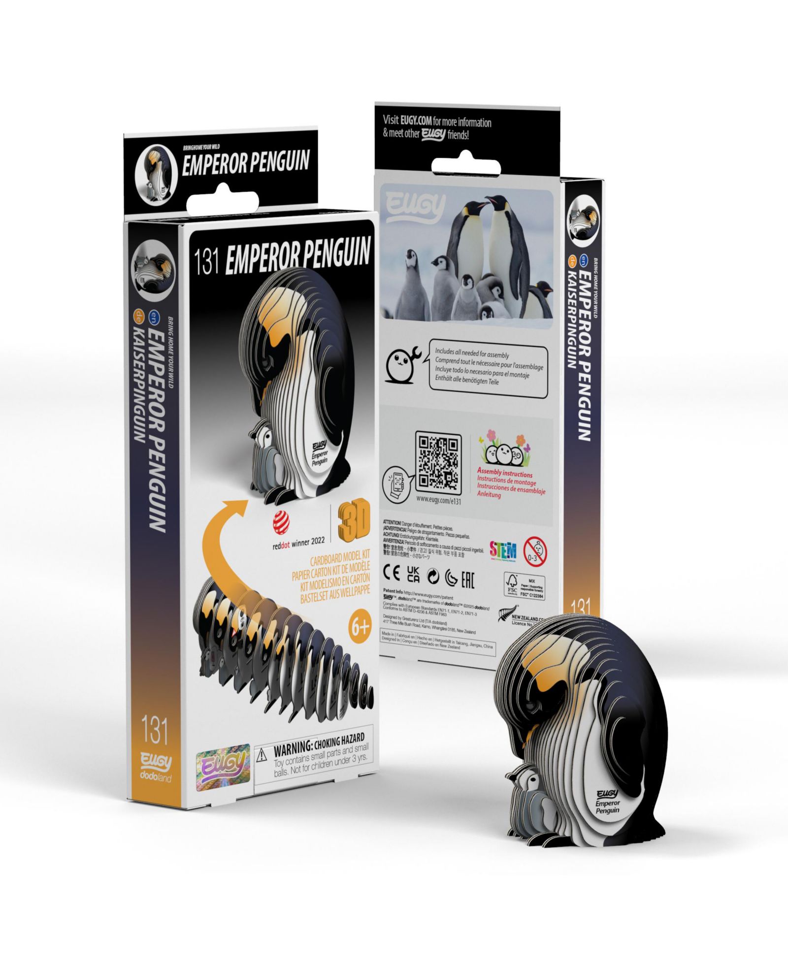3D пазл Eugy Emperor Penguin