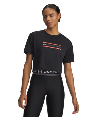Under Armour кроп-топ с логотипом для женщин