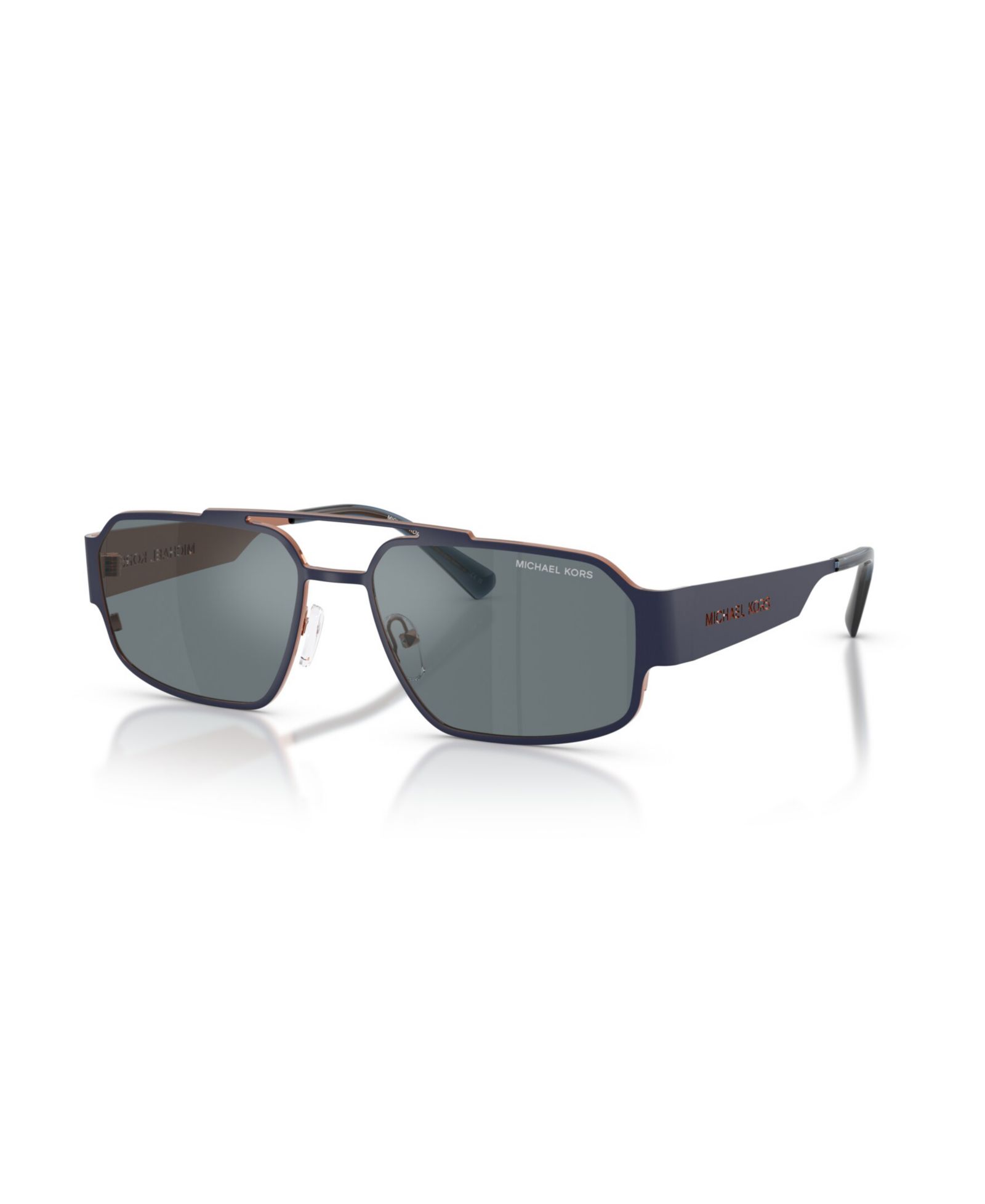Michael Kors Men's Rectangle Cape Town Sunglasses, MK1182
