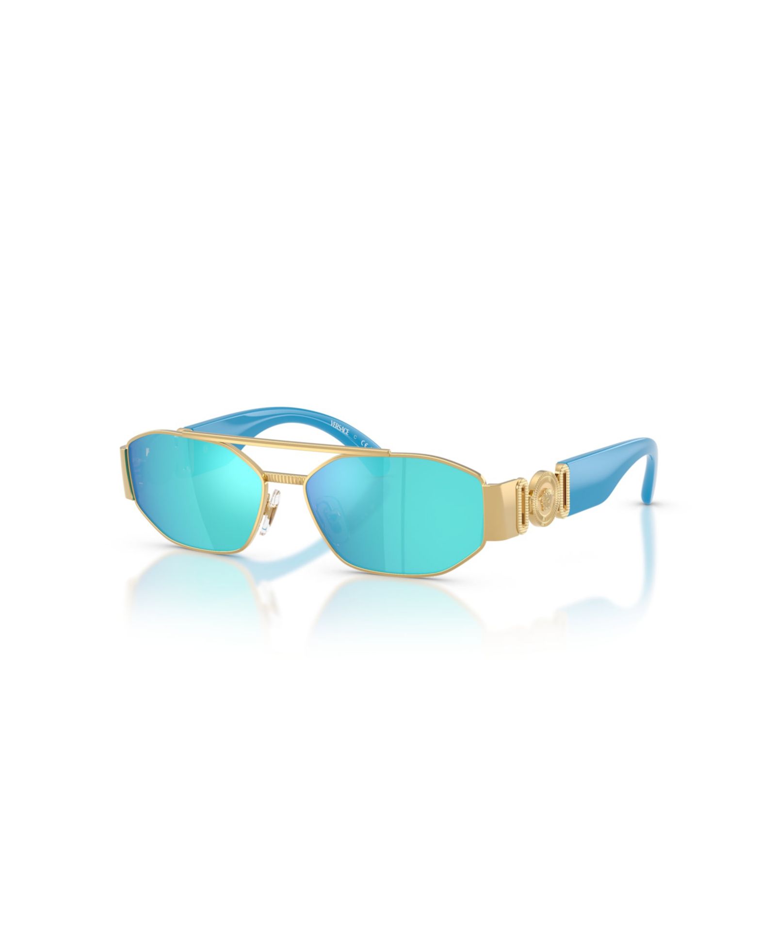 Versace Kids Rectangle Sunglasses, 0VK2003 (Ages 7-10)