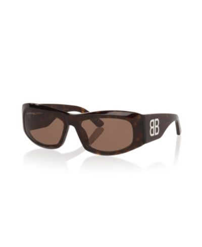 Balenciaga Женские прямоугольные солнцезащитные очки BB0395S 6E000382