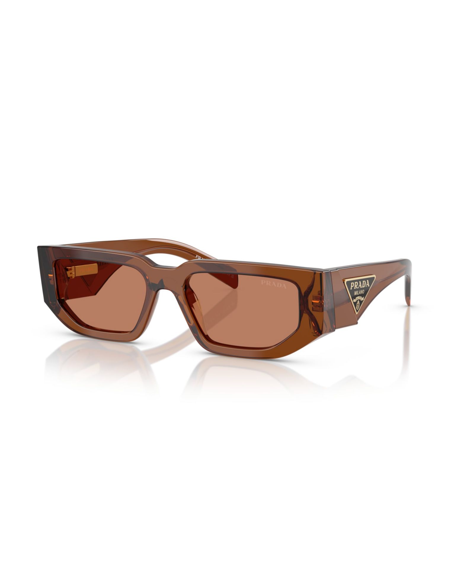 Prada Men's Rectangle Sunglasses, PR 09ZS