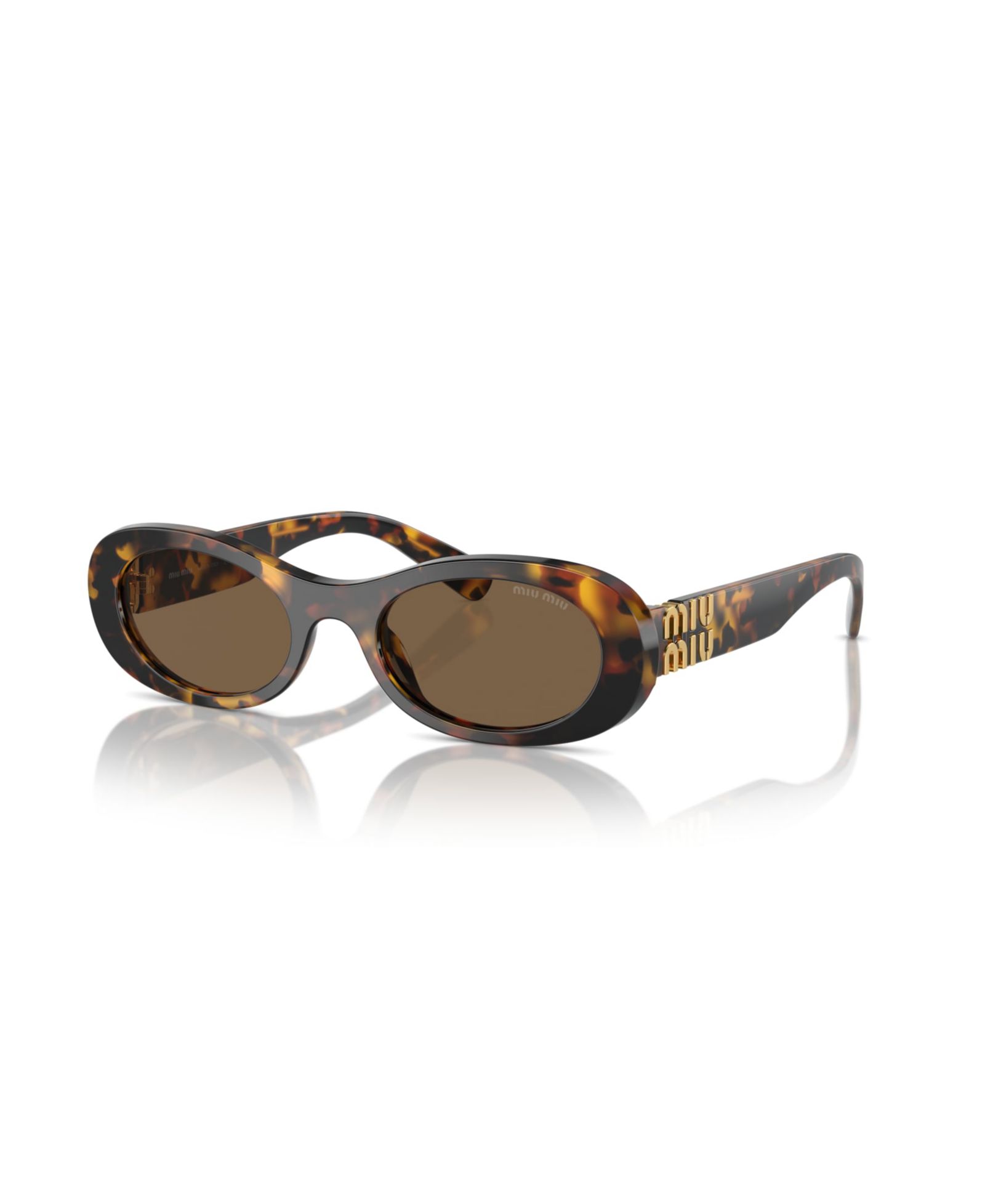 Miu Miu Women's Oval Sunglasses, MU 06ZS
