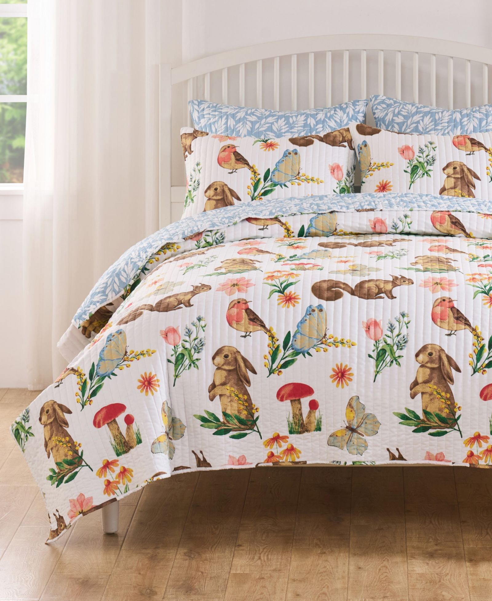 Комплект покрывал Greenland Home Fashions Willow Spring Garden 3-Piece, King/California King
