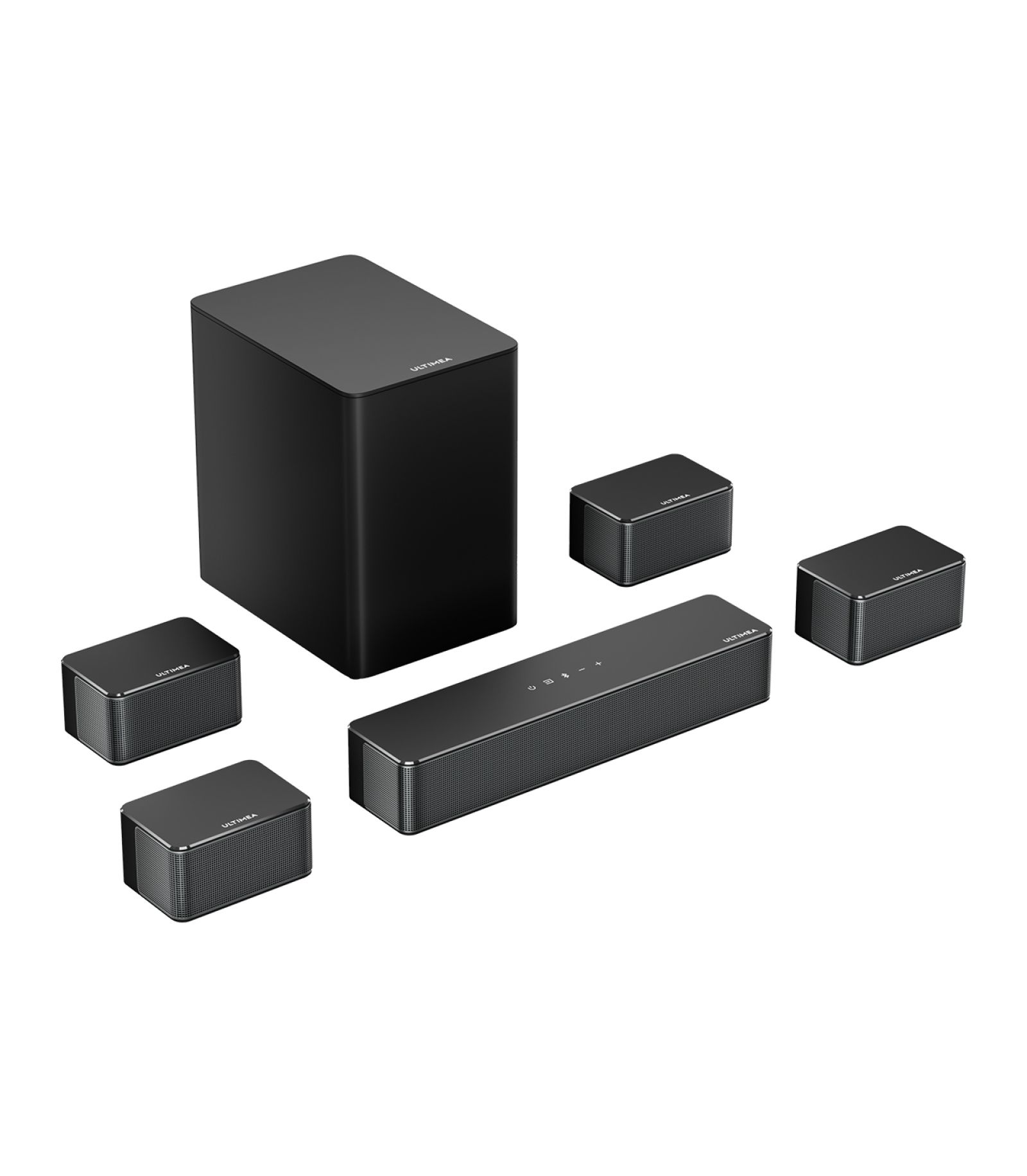Ultimea Poseidon D70 7.1-Channel 410W Surround Sound Wireless Soundbar