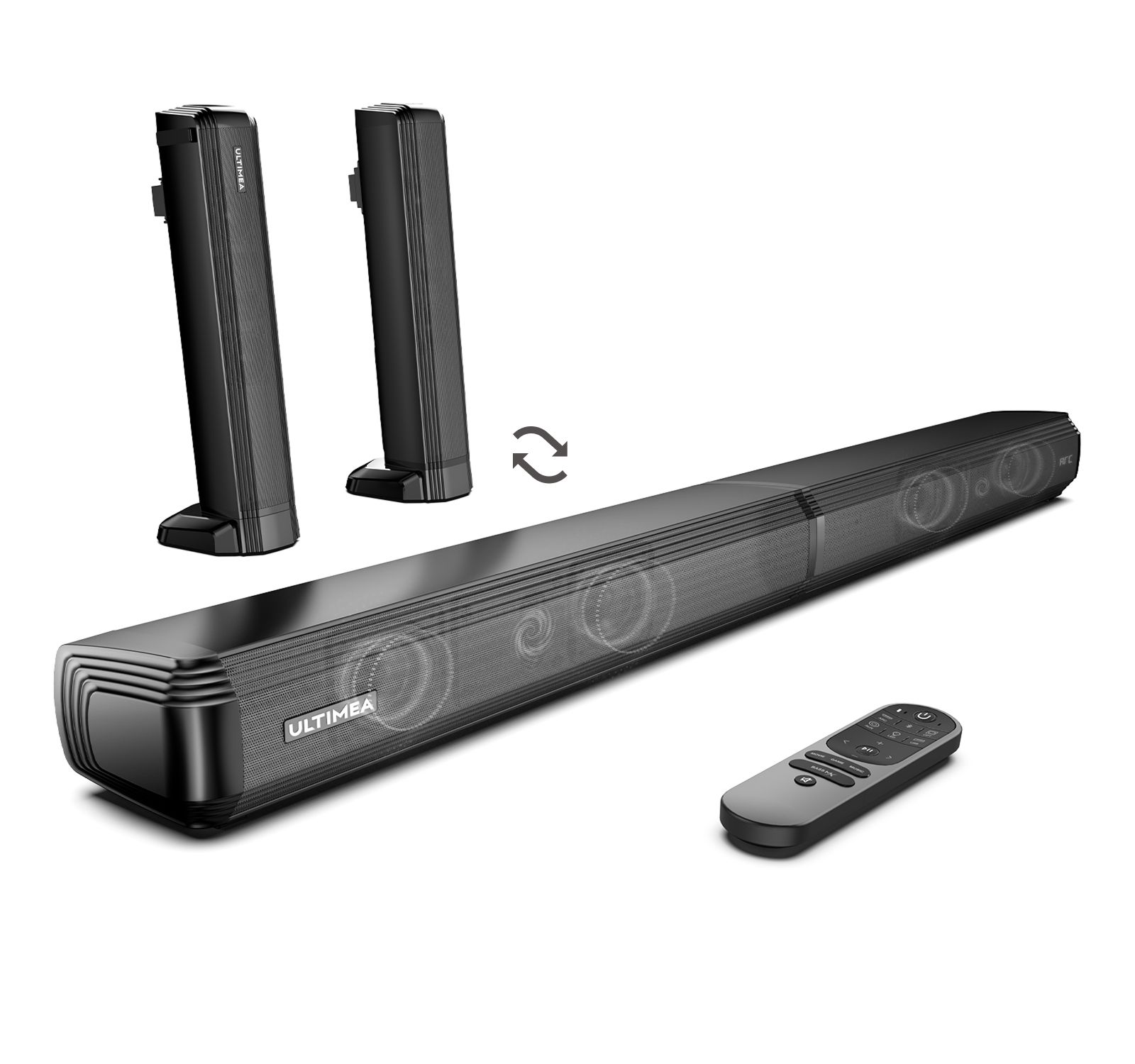 Саундбар ULTIMEA 2.2ch для Smart TV, 100W, Bluetooth 5.3, Apollo S40