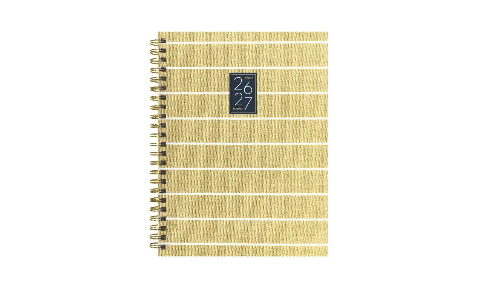 Еженедельник-ежемесячник TF Publishing Paper Goods Linen Medium July 2026 - June 2027