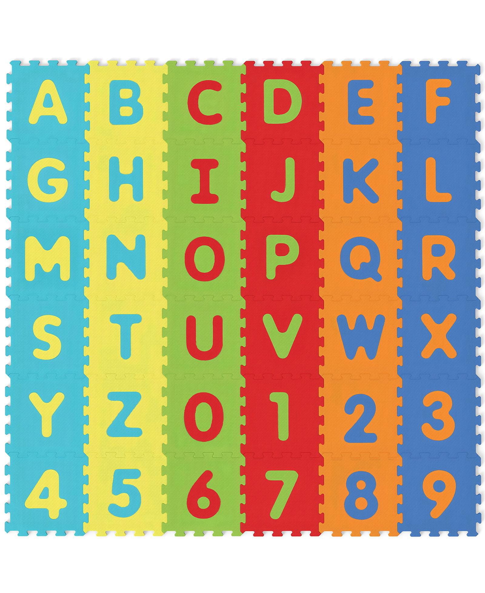 Набор напольных плиток-пазлов Slickblue 36 Pieces Interlocking