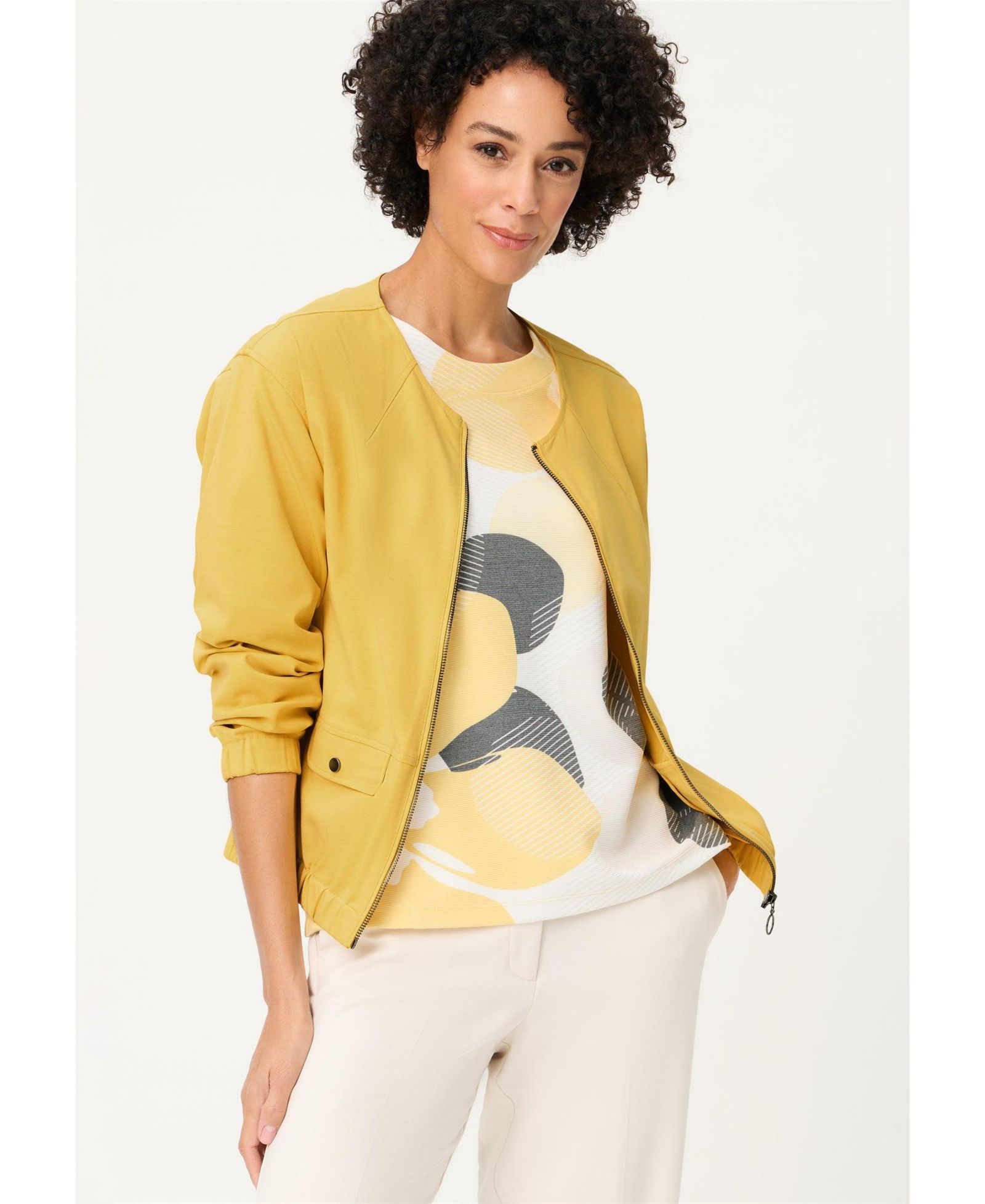 Женская куртка Olsen Collarless Zip