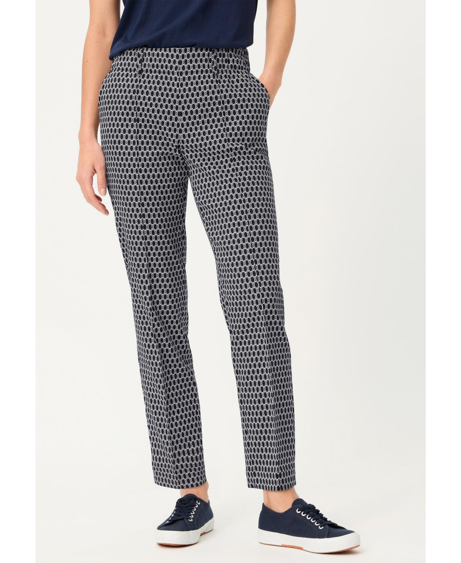 Брюки Olsen Women's Lisa FIt Geo Pull-On