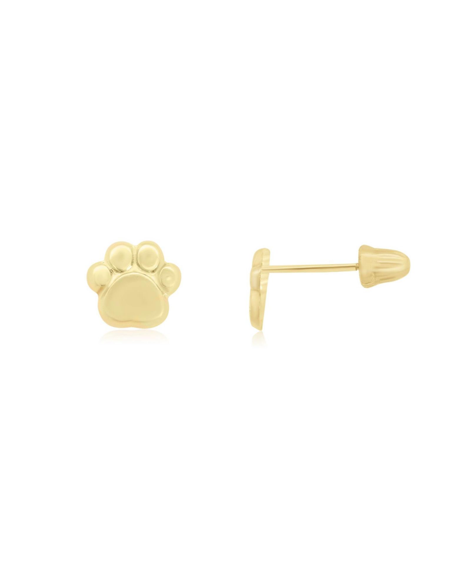 Серьги-гвоздики The Lovery Baby Paw Screw Back Stud