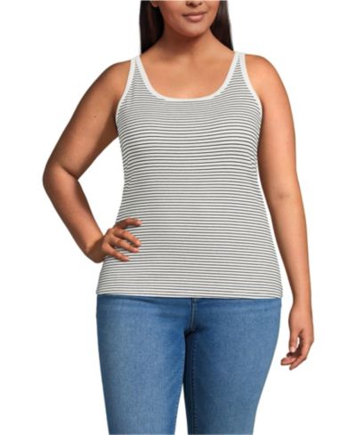 Ivory/black pencil stripe