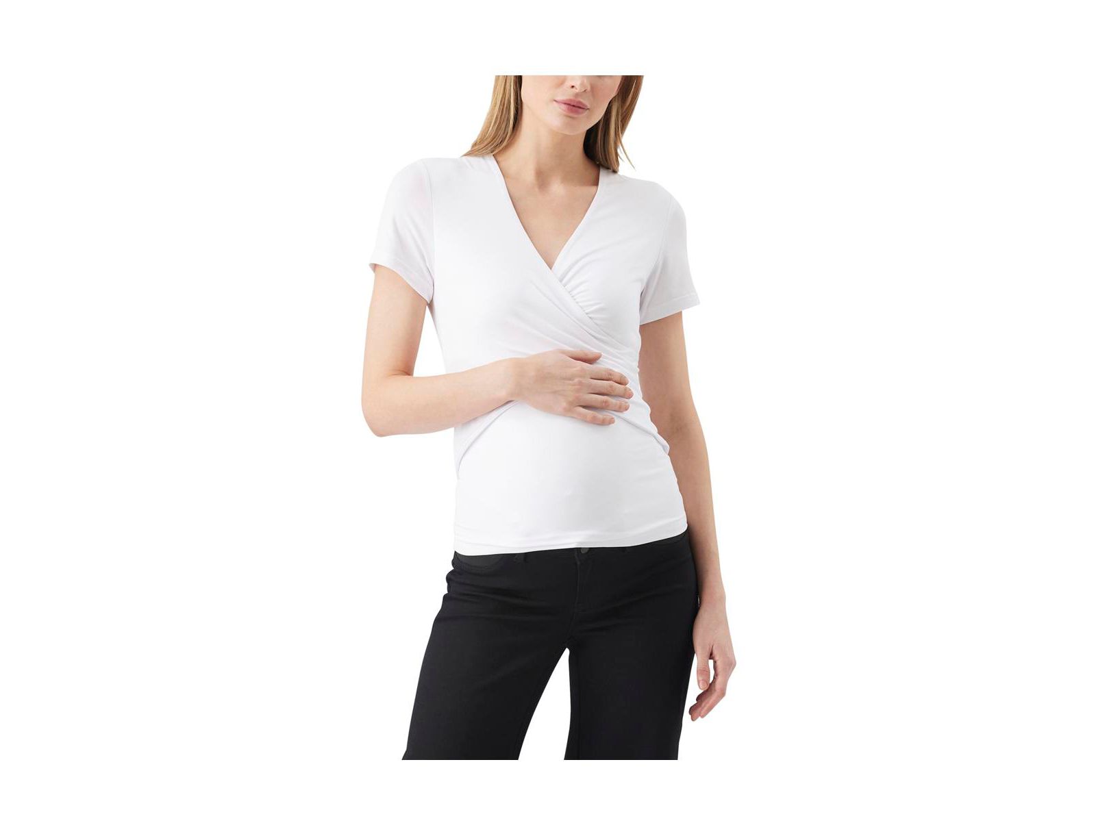 Ripe Maternity Women's Luxe Knit Embrace Nursing Tee