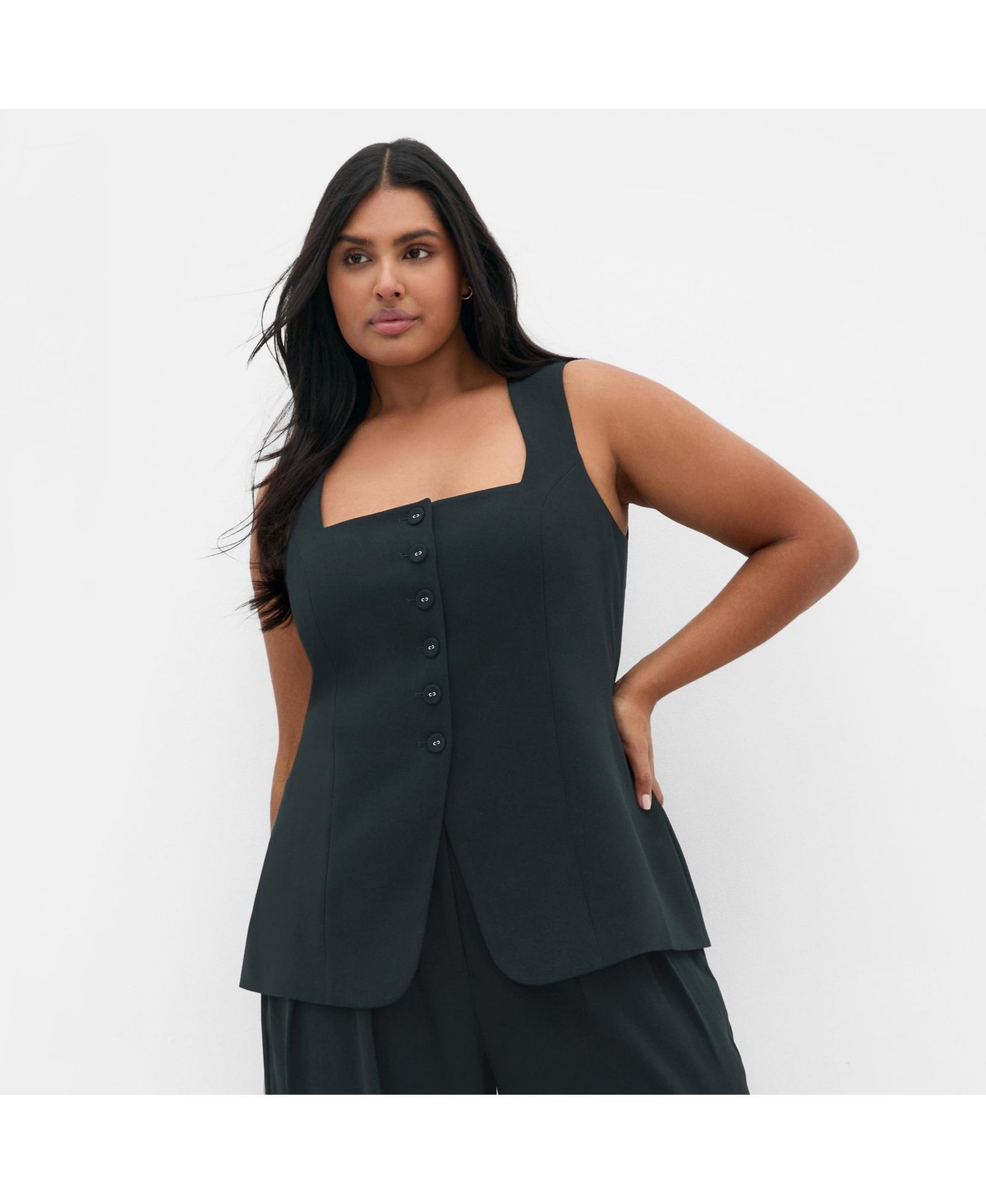 Женский жилет CITY CHIC Plus Size Abbie