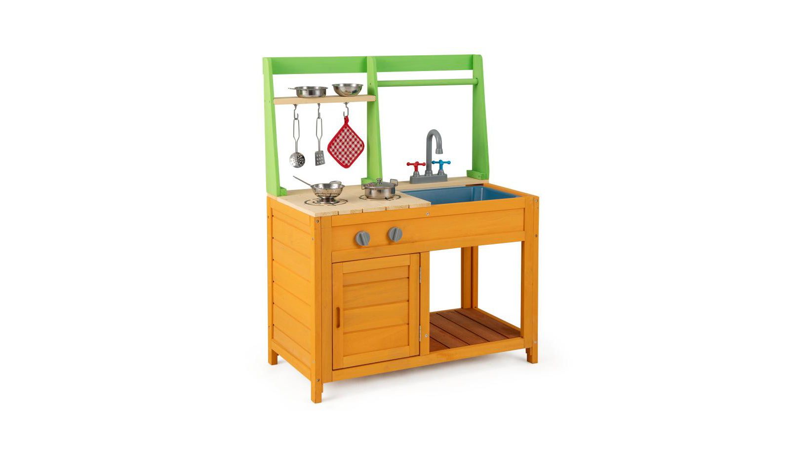 Игровой набор для улицы Slickblue Kids Outdoor Mud Kitchen Playset