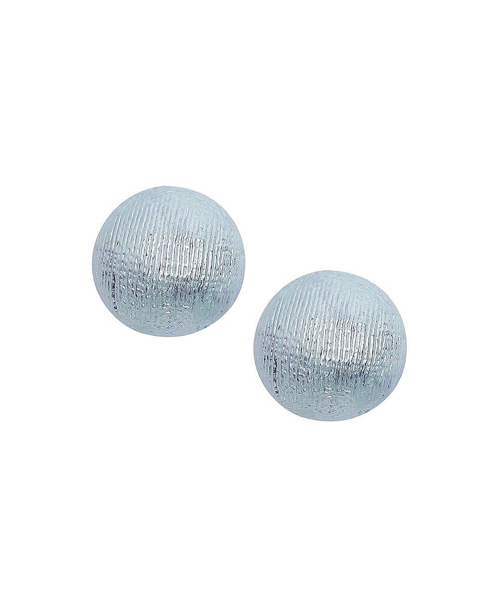 SOHI Women's Ribbed Stud Earrings
