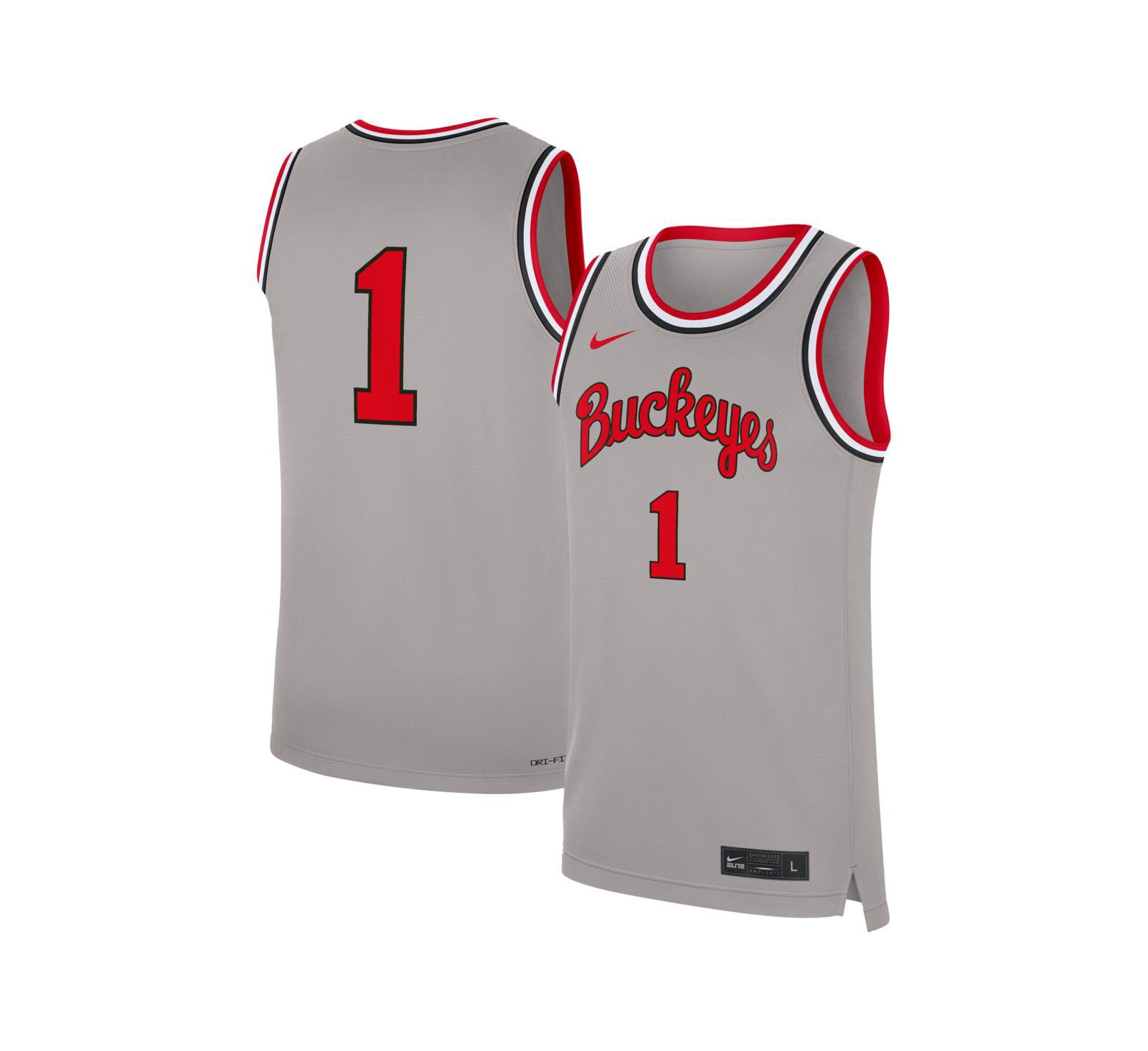 Nike Мужская баскетбольная джерси Ohio State Buckeyes Alternate Replica