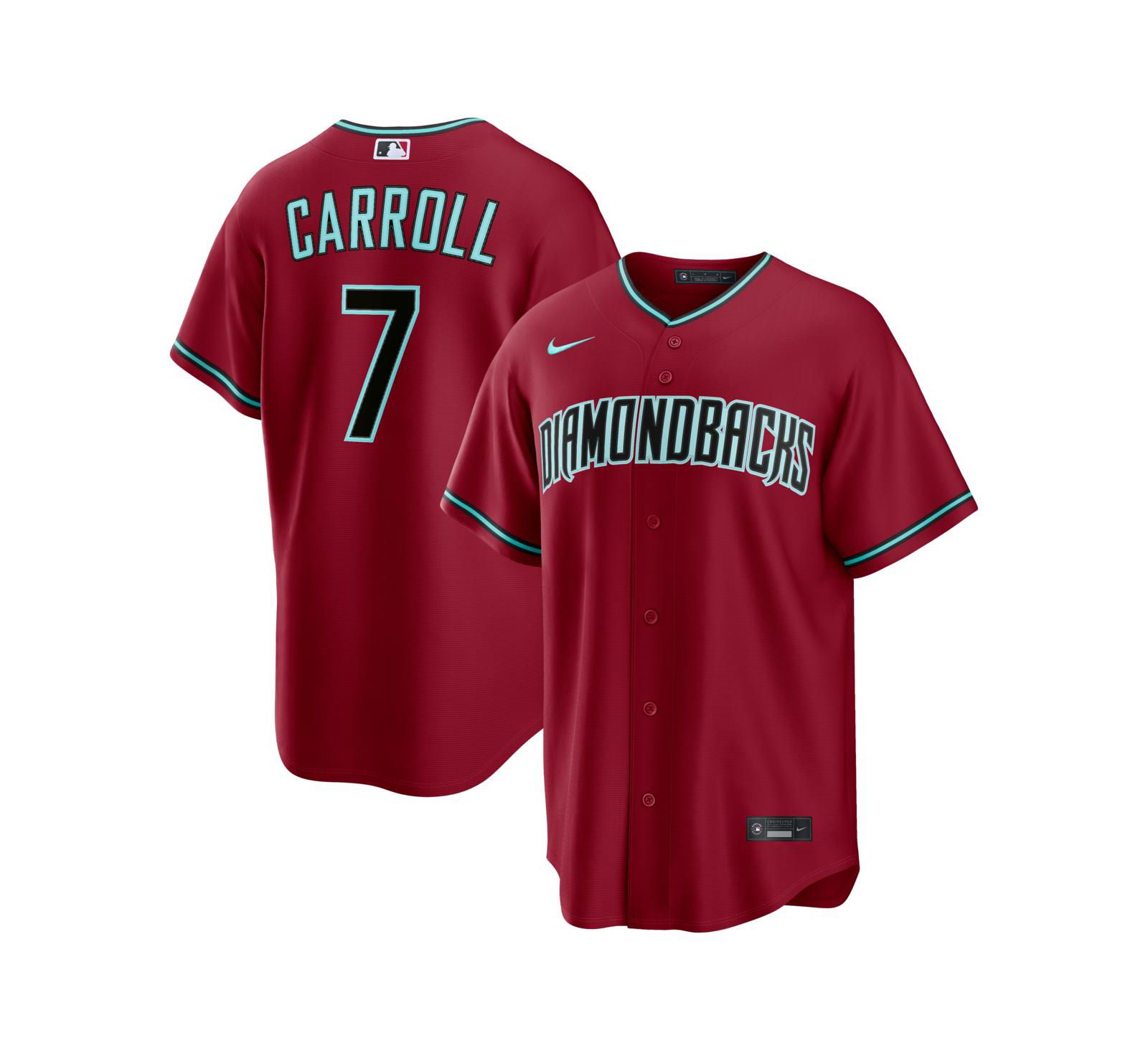 Nike Мужская джерси Corbin Carroll Arizona Diamondbacks Alternate 2 Replica