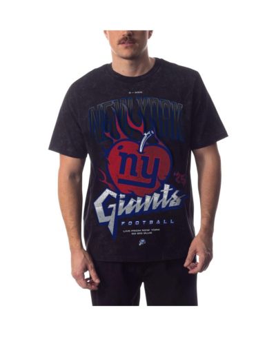 The Wild Collective Men's and Women's Black New York Giants Tour Band T-Shirt