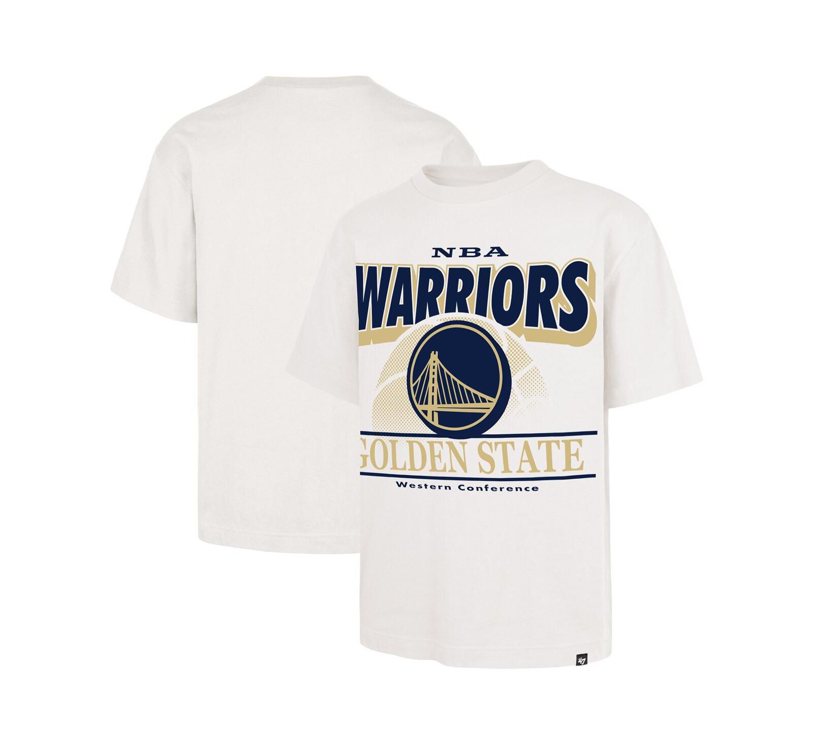 Мужская футболка '47 Brand White Golden State Warriors City Edition Shifty Foundation