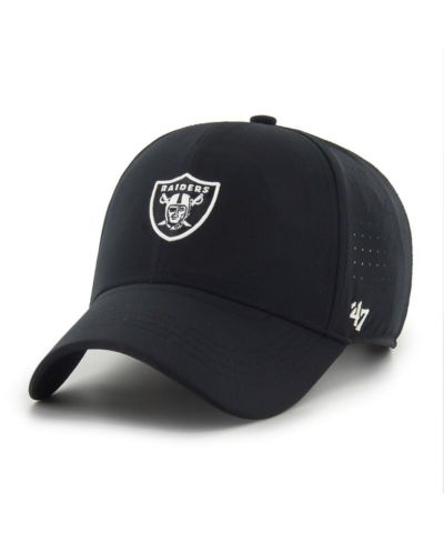'47 Brand Men's Black Las Vegas Raiders Vent MVP Adjustable Hat