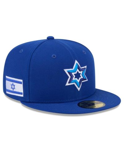 New Era Мужская кепка 59FIFTY Israel Baseball 2026 World Baseball Classic Blue