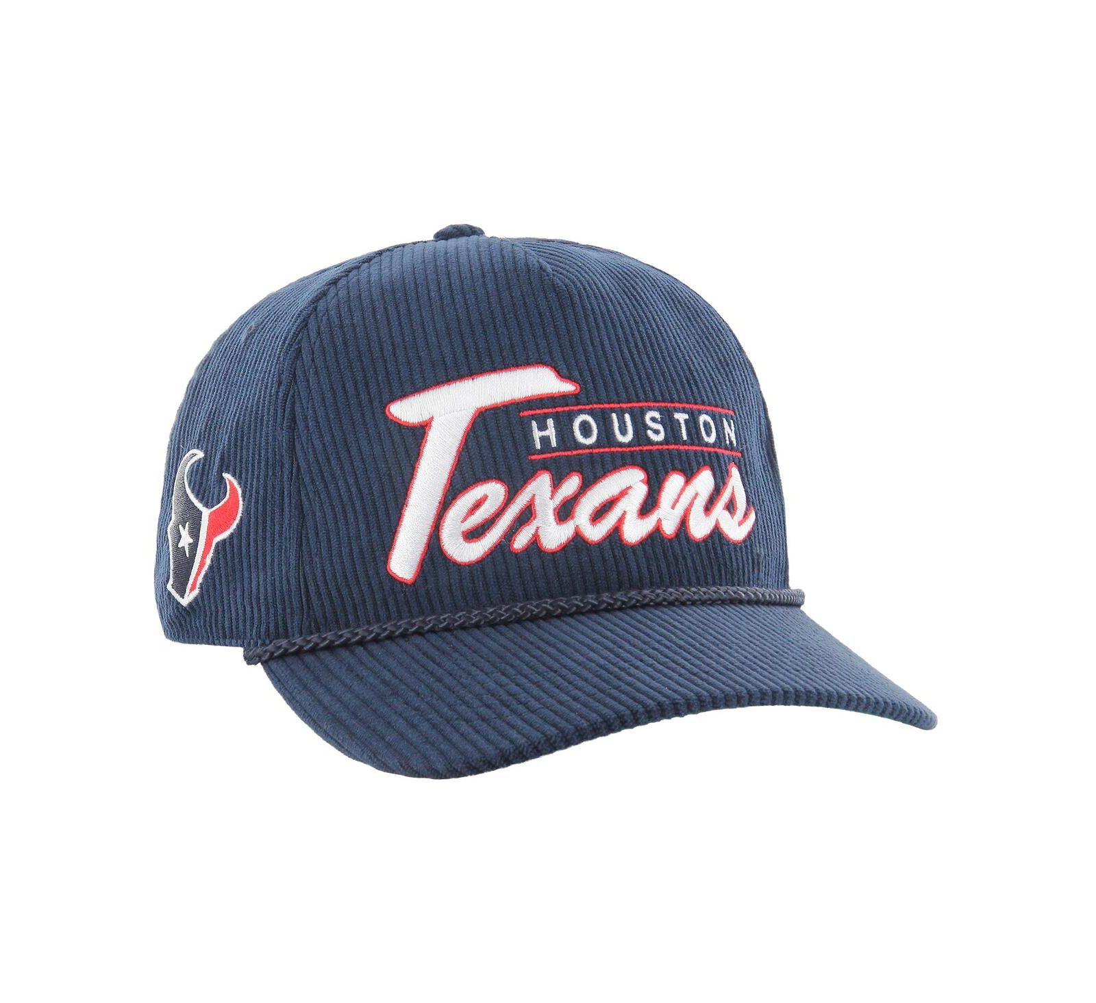 '47 Brand Мужская кепка Houston Texans Double Header Relaxed Corduroy Hitch