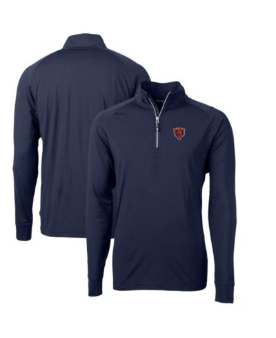 Cutter & Buck Мужская темно-синяя толстовка Chicago Bears Adapt Eco Knit Stretch, Big & Tall